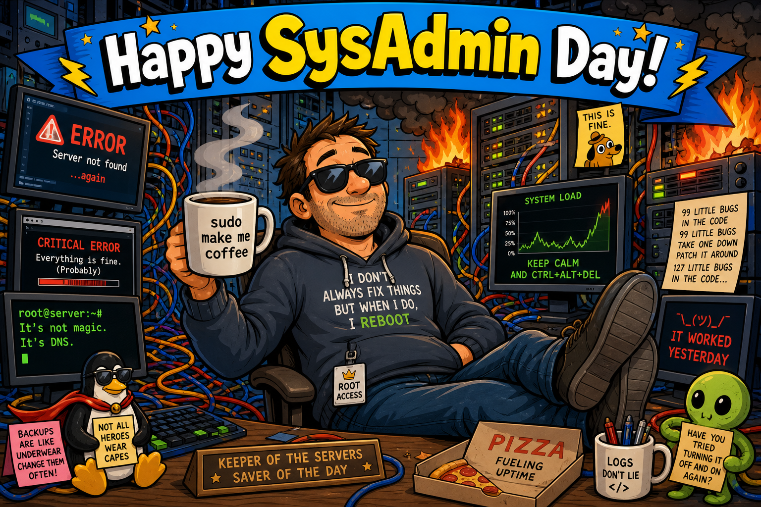 Happy SysAdmin Day!